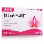 康妇特 复方莪术油栓 6粒
